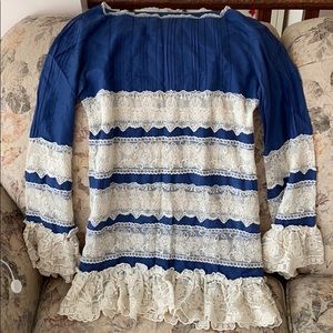 Brand new! From Japan silk and cotton dress/top